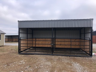 12 X 20 Horse Shed